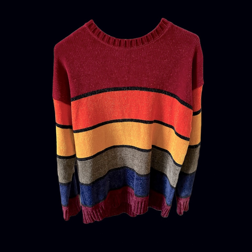 Forever 21 Rainbow Sweater